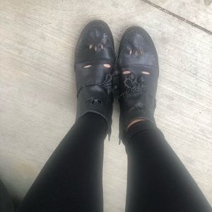 House of Harlowe 1960 Black booties